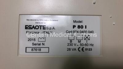 2 x Seca CT3000i ECG Machines with 2 x 10 Lead ECG Leads *Mfd 2015 - 2015* (Both Power Up with INOP Warning) - 4