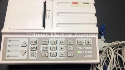 2 x Seca CT3000i ECG Machines with 2 x 10 Lead ECG Leads *Mfd 2015 - 2012* (Both Power Up with INOP Warning) - 2