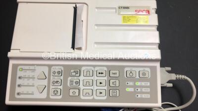 2 x Seca CT3000i ECG Machines with 2 x 10 Lead ECG Leads *Mfd 2015 - 2012* (Both Power Up with INOP Warning) - 3