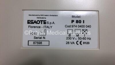 2 x Seca CT3000i ECG Machines with 2 x 10 Lead ECG Leads *Mfd 2015 - 2012* (Both Power Up with INOP Warning) - 4