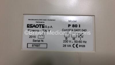 2 x Seca CT3000i ECG Machines with 2 x 10 Lead ECG Leads *Mfd 2015 - 2015* (Both Power Up with INOP Warning) - 5