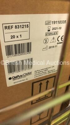 15 x Boxes of DePuy CMW CEMVAC Vacuum Mixing System *10 in Each Box* (Cage Not Included - Out of Date) - 3