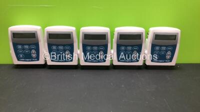 5 x Smiths Medical CADD-Legacy Plus Model 6500 Ambulatory Infusion Pumps (All Power Up)