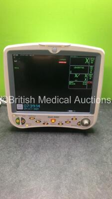 GE Dash 5000 Patient Monitor with BP1,BP2,SpO2,Temp/CO,NBP and ECG Options (Powers Up) * Mfd 2013 * *RI*