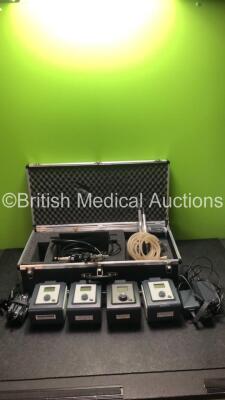 Mixed Lot Including 2 x Richard Wolf EMS Lithoclast Master Handpieces,1 x EMS Lithoclast Handpiece in Case,2 x Philips Respironics REMstar Pro C-Flex CPAP's with 1 x Power Supply and 2 x Philips Respironics REMstar Auto A-Flex CPAP's with 2 x Power Suppli