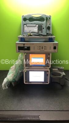 Mixed Lot Including 1 x Smith & Nephew Dyonics Xenon XL Light Source,2 x Smith & Nephew 660HD Image Management Systems * 1 x Powers Up with Error Message *,3 x Intersurgical Anaesthetic Breathing Systems,1 x Devilbiss Homecare Suction Unit and 1 x Viasys 