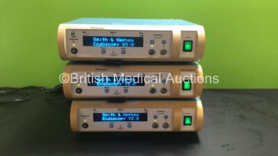 3 x Smith and Nephew Dyonics Power Control Consoles *V3.0* (All Power Up)