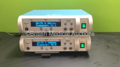 2 x Smith and Nephew Dyonics Power Control Consoles (All Power Up)