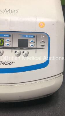 ConMed System 2450 Electrosurgical/Diathermy Unit (Powers Up-Casing Loose/Damaged-See Photos) * SN 18480031 * * Mfd 2018 * - 4