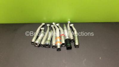 10 x Dental Drills Including W&H Synea HS, Kavo Super-Torque and Kavo Intra 3610 N1