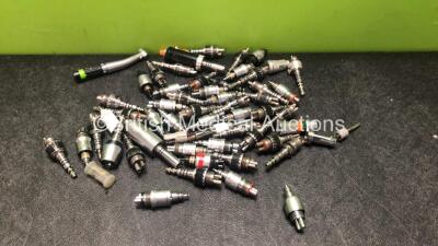 Job Lot of Various Dental Couplers and Drills Including W&H 904, W&H Synea AM A-25 A and Kavo Intra K Motor