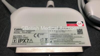 Canon PVI-475BT Convex Array Ultrasound Transducer / Probe *Mfd - 01/2021* with Operation Manual in Case (In Excellent Cosmetic Condition) *FSB2114462* - 4