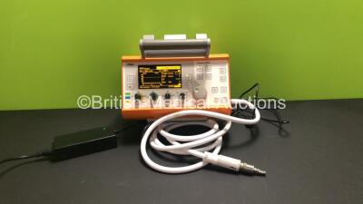 Drager Oxylog 3000 Transport Ventilator *Mfd - 2008* Software Version - 01.24 with Power Supply and Hose (Powers Up)