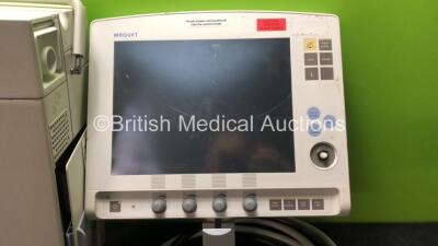 Maquet Servo-i Ventilator with 1 x Maquet 6449701 Monitor (No Power with Damaged Pin-See Photos) *SN 18151, 115115* - 3