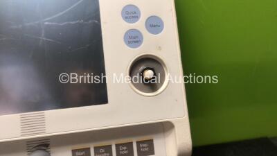 Maquet Servo-i Ventilator with 1 x Maquet 6449701 Monitor (No Power with Damaged Pin-See Photos) *SN 18151, 115115* - 4