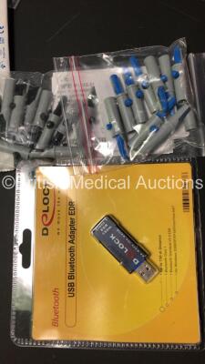 4 x Seca CT-220BT ECG Machines with Bluetooth Connection ECG Leads, Electrodes, Bluetooth Adaptors, Batteries and Battery Chargers - 6