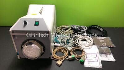 Mixed Lot Including 1 x Walker Filtration Laservac 750 and Various Patient Monitor Leads