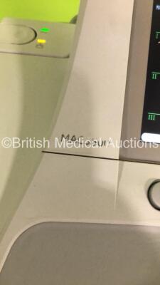 GE MAC3500 ECG Machine on Stand with 1 x 10-Lead ECG Leads (Powers Up) - 5