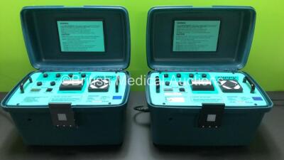 2 x B & D Electromedical Nippy Ventilators (Both Power Up)