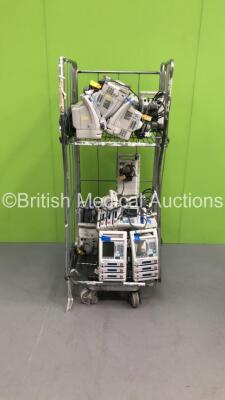 Cage of 21 x Baxter Colleague Infusion Pumps (Cage Not Included)