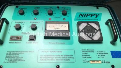 1 x B & D Electromedical Nippy 2 and 1 x Nippy Ventilators (Both Power Up) - 2