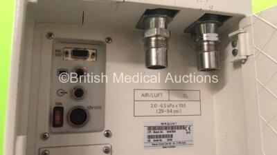 Maquet Servo-i Ventilator with 1 x Maquet 6449701 Monitor (Draws Power But does Not Power Up due to Damaged Pin-See Photo) *SN VEN08418158, 137900* - 4