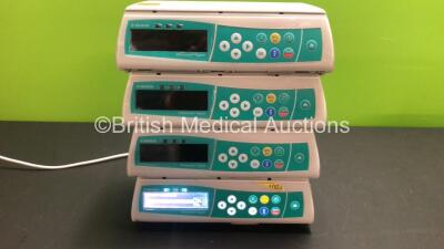 4 x B.Braun Infusomat Space Infusion Pumps (All Power Up with 2 Alarms - Power Supply not Included)