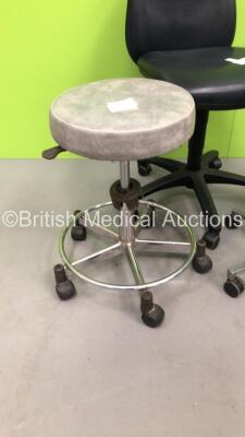 3 x Dental Stools - 2