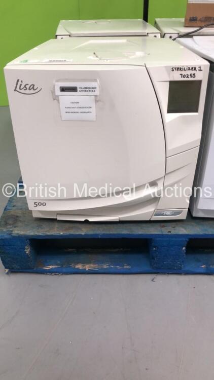 1 x W&H Lisa 500 Model 517 Autoclave (Powers Up - Cracks to Casings - See Pictures)