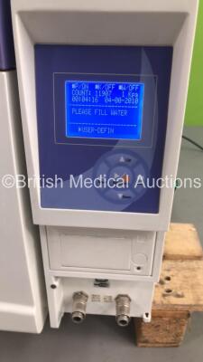 2 x MDS Medical Pressure Steam Sterilizers Models YS-3PV-18L-E (Both Power Up - 1 x Missing Printer Cover and Top Cap) - 3