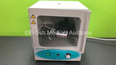 Labnet Mini Incubator with AC Power Supply and Thermometer (Powers Up with Door not Closing)