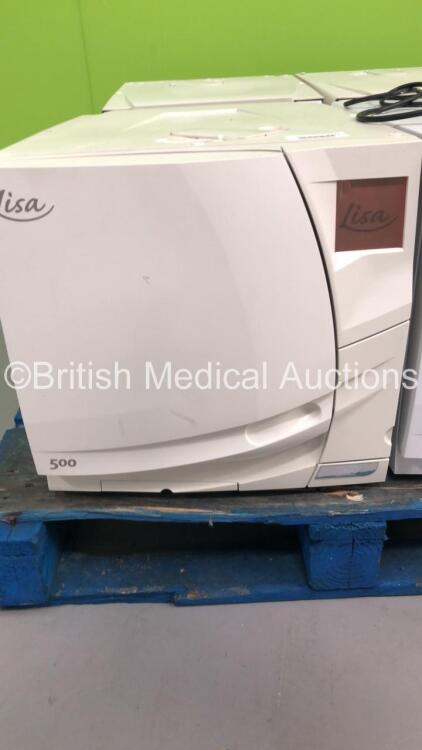 1 x W&H Lisa 500 Model 517 Autoclave (Powers Up - Cracks to Casings - See Pictures)