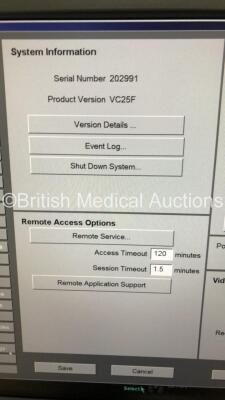 Siemens Acuson S2000 Flat Screen Ultrasound Scanner Model 10041461 *S/N 202991* **Mfd 12/2010** Software Version 400.1.031 with 6 x Transducers / Probes (14L5, 9L4, 4C1 *Mfd 2010* , EC9-4 *Mfd 2010*, 6C2 and 4C1 *Mfd 2010) (Powers Up) ***IR239*** - 26