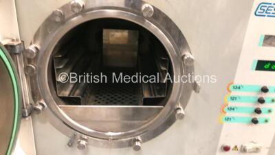 1 x SES Little Sister 3 Autoclave and 1 x Prestige Medical Autoclave Model 27015000 (Both Power Up) - 3