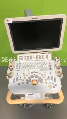 Philips HD11XE Flatscreen Ultrasound Scanner *S/N US20670361* **Mfd 02/2006** with 3 x Transducers / Probes (S4-2, S8-3 and C8-5), Mitsubishi MD3000 Video Cassette Recorder and Sony UP-D895MD Colour Video Printer (HDD REMOVED - Missing Dials-Monitor Loose - 3