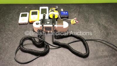 Mixed Lot Including 1 x Nellcor Portable CO2 Patient Monitoring System (Powers Up) 2 x NT1D Vital Signs Monitors (Both Untested Due to Possible Flat Batteries) 1 x GE Ohmeda TuffSat SpO2 Pulse Oximeter (Powers Up) 1 x OxSim OX-1 Unit (No Power) 1 x Rieste