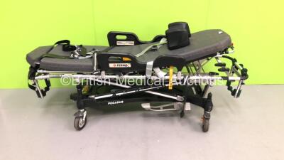 Ferno Pegasus Ambulance Stretcher with Mattress (Hydraulics Tested Working)