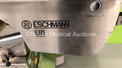 Eschmann MR Manual Hydraulic Operating Table with Cushions (Hydraulics Tested Working) - 3