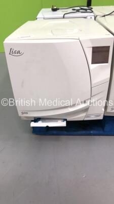 1 x W&H Lisa 500 Model 517 Autoclave (Powers Up with Replace Door Seal Message Displayed - Cracks to Casings - See Pictures)