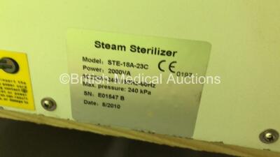 Smedent Steam Sterilizer Model STE-18A-23C (Powers Up) - 4