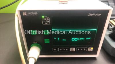 Mixed Lot Including 1 x ResMed S8 Escape CPAP, 1 x Surgical Design Bipolar Coagulator, 1 x Graseby MS 16A Hourly Rate Syringe Driver, 1 x Brother P-Touch 1250 and 1 x Huntleigh LifePulse LP10 Monitor - 2