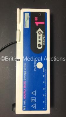 Mixed Lot Including 1 x ResMed S8 Escape CPAP, 1 x Surgical Design Bipolar Coagulator, 1 x Graseby MS 16A Hourly Rate Syringe Driver, 1 x Brother P-Touch 1250 and 1 x Huntleigh LifePulse LP10 Monitor - 5