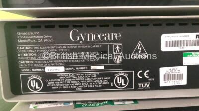 Job Lot Including 1 x Gynecare Ref 00482 Gynecare Versapoint Hysteroscope Unit (Powers Up) 2 x Gynecare Thermachoice II Uterine Balloon Therapy Units (Both Power Up) *SN 0821322, 66662, R26991* - 4