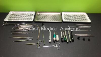 Job Lot of Dental Instruments Including 1 x Bien-Air rb 2000, 1 x Bien-Air Black Pearl TL and 1 x NSK Pneu-Mart TN203