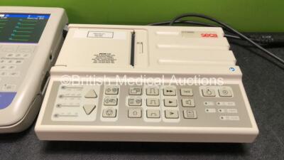 Job Lot Including 1 x Nihon Kohden Cardiofax S Electrocardiograph Machine (Powers Up) 1 x Seca CT3000i ECG Machine (No Power) - 3