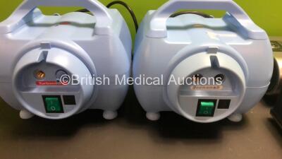 Job Lot Including 6 x ResMed S9 AutoSet CPAP Units with 1 x H5i Humidifier, 2 x Medix Nebulisers (1 x Turboneb 2, 1 x Econoneb) 1 x Salter Aire Elite Compressor and 1 x Profile Nebuliser - 2