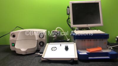 Mixed Lot Including 1 x Olympus KV-4 Suction Pump (Powers Up) 1 x Rotational Thromboelastometry Unit (Powers Up)