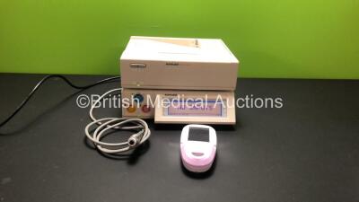 Job Lot Including 1 x Sonicaid Team Duo Fetal Monitor with Sonicaid Team Care Printer and Patient Trigger (Powers Up) and 1 x Bedfont Scientific PiCO Baby Smokerlyzer *GH*