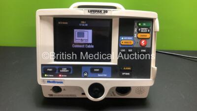 Lifepak 20 Defibrillator / Monitor *Mfd 2005* Including ECG and Printer Options ( Powers Up with Service Light) *GL*