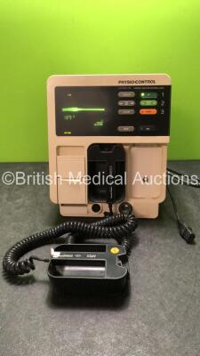 Physio Control Lifepak 9B Cardiac Monitor Defibrillator (Powers Up with Service Message-See Photo)